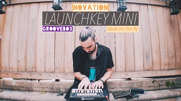 Making Beats With Novation Launchkey Mini & Groovebox iOS App