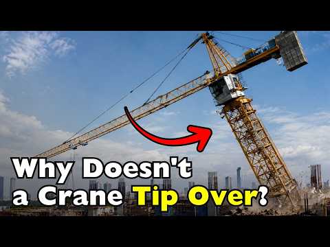 Why Don't Cranes Tip Over When They Lift Heavy Loads?