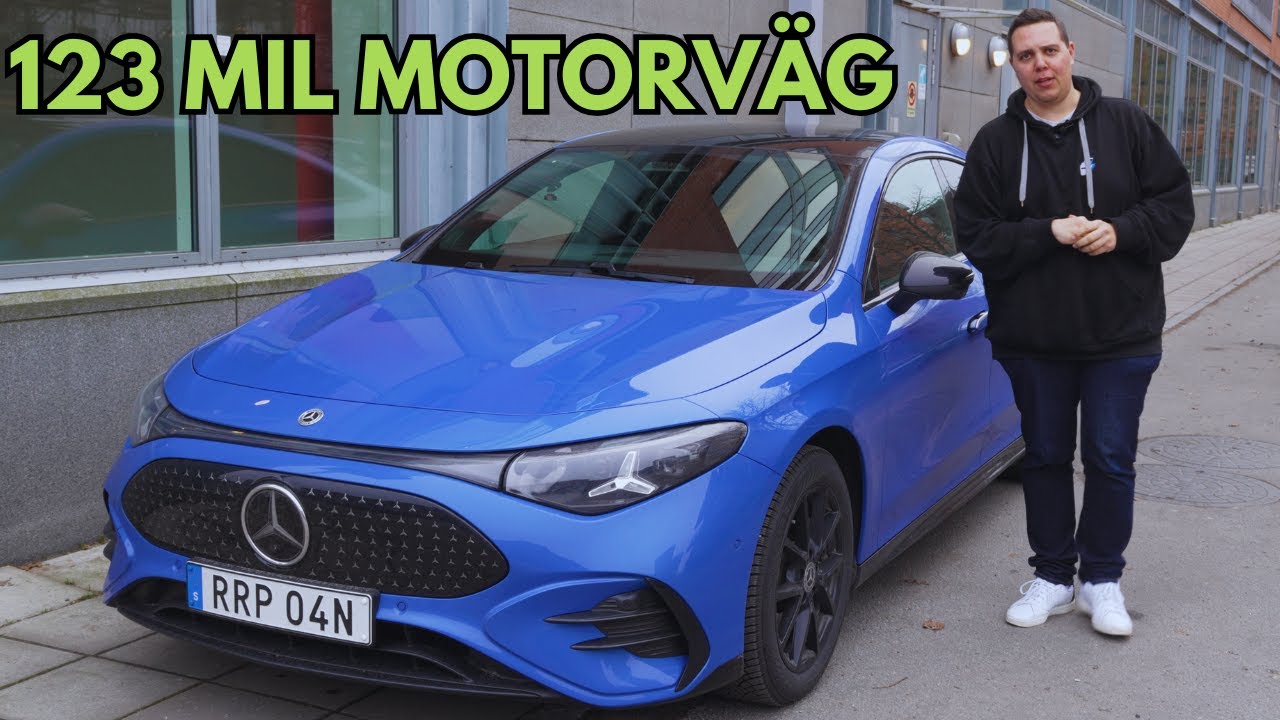 Mercedes CLA 250+ från Sthlm till Malmö och tillbaka
