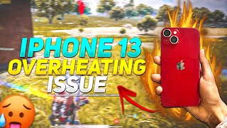 IPHONE 13 IS OVERHEATING 🥵 IPHONE 13 HEATING PROBLEM WHILE CHARGING | BGMI TEST IN 2024