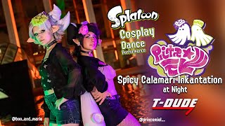 Splatoon Squid Sisters Cosplay - Spicy Calamari Inkantation at Night Dance Performance | T-Dude