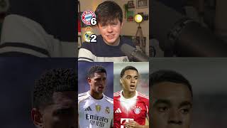 🇪🇸R Madrid vs 🇩🇪B Munich Combined XI! #ucl #championsleague