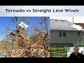 Tornado Damage vs. Straight Line Wind Damage