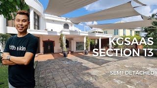 For Sale Semi-D KGSAAS Section 13 Shah Alam Gated and Guarded Fully Extended