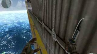 Crossfire glitch on ship