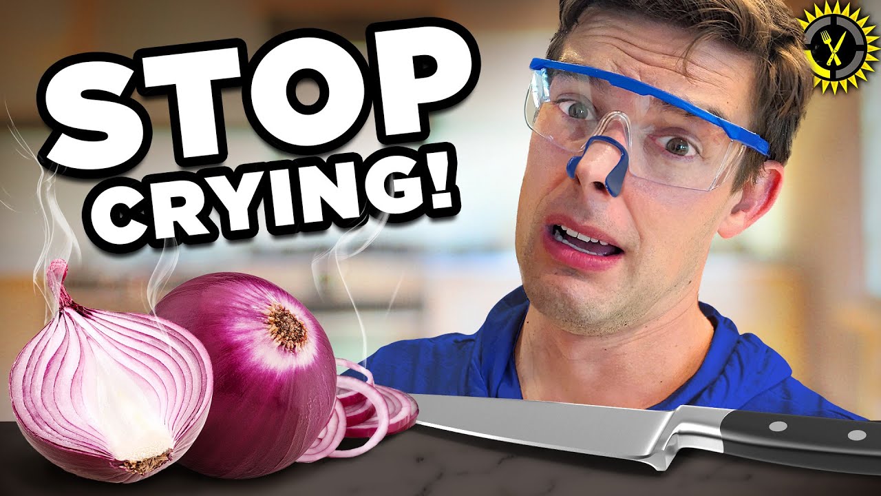 Food Theory: We Debunked the WORST Onion Cutting Hacks!