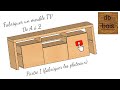 Comment fabriquer un meuble de tlvision de a  z partie 1