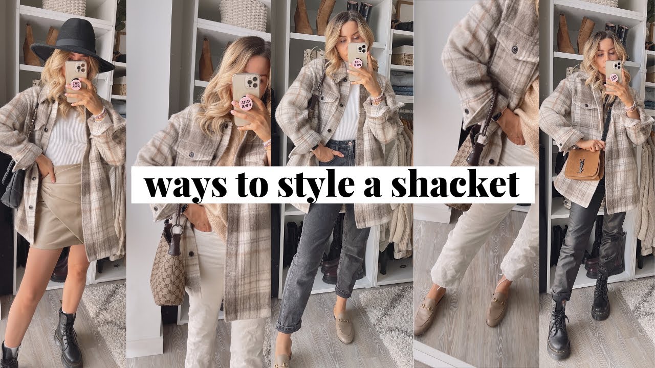 6 Ways To Style A Shacket For Spring 2021 | Jess Sheppard - YouTube