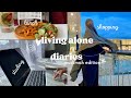 Living alone diaries cooking studying and shopping coming back on youtube