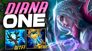 NEW S14 Diana Jungle One Shot Build | Indepth Guide Learn