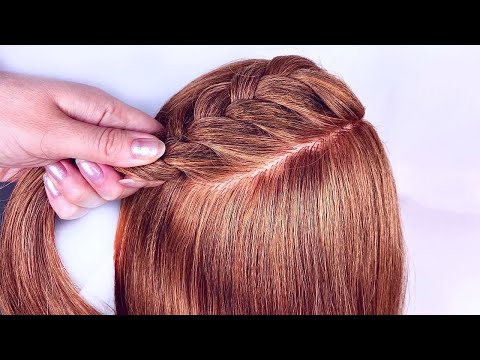 Video: Uzun saçlar üçün saç düzümü - sürətli və gözəldir