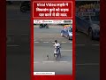 लड़के ने विकलांग कुत्ते को सड़क पार करने में की मदद