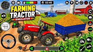 Modern Tractor Farming Driving Simulator 3D - New Tractor Games 2026 - Android Gameplay screenshot 4