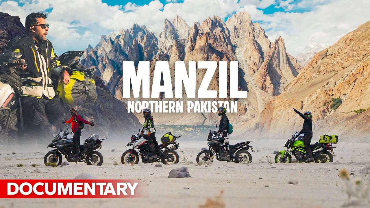 Epic Motorcycle Journey to the Last Village of North Pakistan 🇵🇰 | Manzil