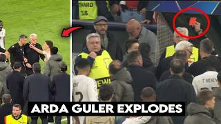 🟥DRAMA: Arda Guler Red Card after attacking Referee