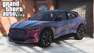 GTA 5 - STREET LIFE MODS - 2021 MUSTANG MACH E & NEW STASH HOUSE! #19