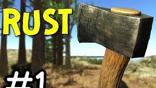 Rust| Ep 1| Someone is Outside my Door (Alpha Gameplay)