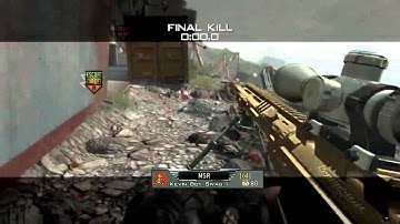 MW3 - 720 Wrist Twist + 360 Silentshot Hitmarker!