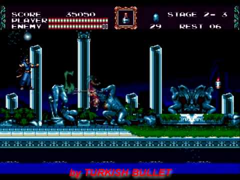 Castlevania: Bloodlines (Sega Genesis) - (Stage 2 - Atlantis Shrine | Expert Difficulty) - YouTube