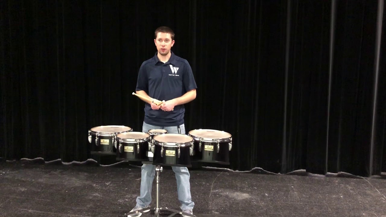 Fundamentals for the Batterie - #6 (Specifics for Tenors) - Williams HS Warrior Drumline