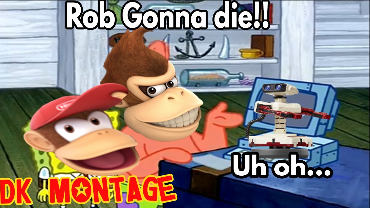 Donkey Kong IS RAGING!! - (Smash Ultimate Montage)