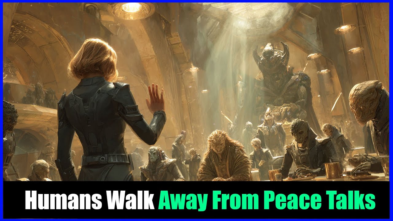 Humans Walk Away From Peace Talks—Council Panics| HFY Stories | Terra Human Legacy