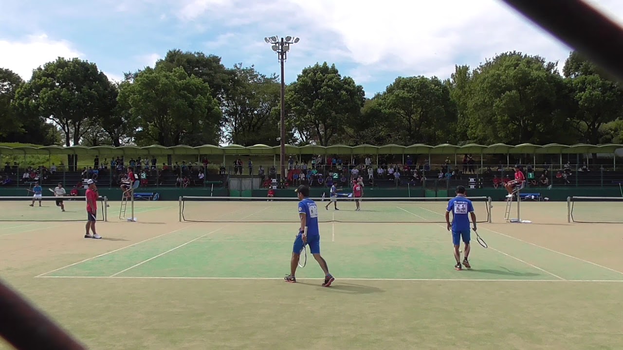 2017 全日本社会人ソフトテニス大会 一般男子 5回戦-⑥