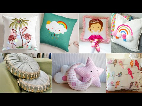 11 Beautiful Pillow Making at Home !!! Handmade Cushion
