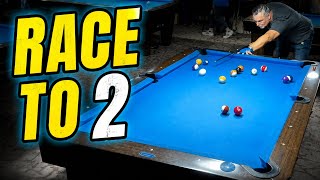 Amateur Scotch Doubles Pool Match | 8 Ball Race to 2