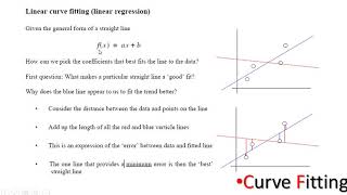 Curve fitting part 1