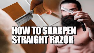 How to sharpen straight razor? How to hone straight razor? screenshot 3