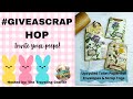 Giveascrap hop hosted byangelaschradartist  toilet paper roll envelopes  scrappy journal tags