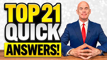 TOP 21 QUICK ANSWERS TO JOB INTERVIEW QUESTIONS!