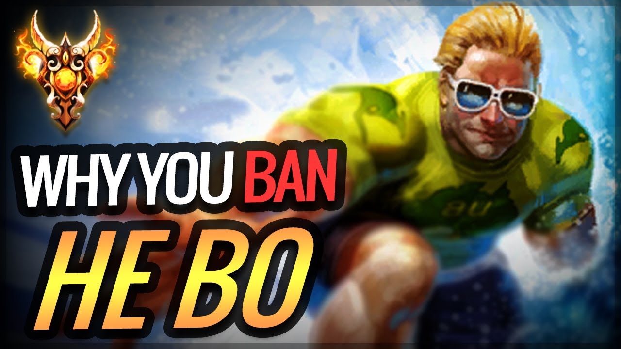 THIS IS WHY YOU BAN HE BO!!! Ranked Joust- Smite