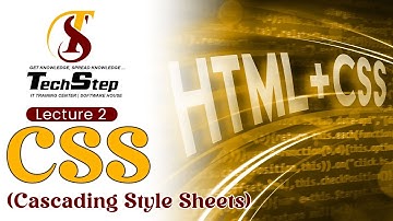 Lecture 9 | CSS | Cascading Style Sheets | TechStep Sahiwal