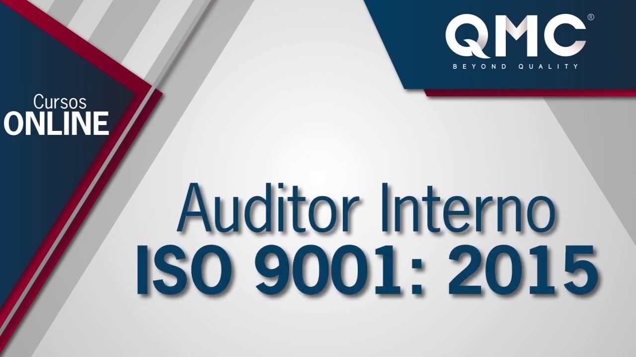 Curso de Auditor Interno ISO 90012015 modalidad Online YouTube Curso de Auditor Interno ISO 90012015 modalidad Online YouTube