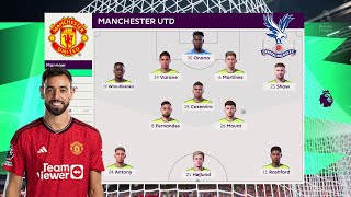 Crystal palace vs Manchester United - Premier League 23/24 - PS5™ Full Gameplay