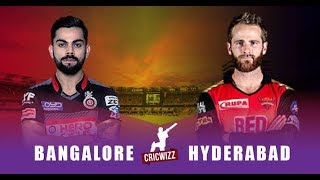 IPL 2019: Match 11, SRH vs RCB, Match Prediction: Who will win today's match?