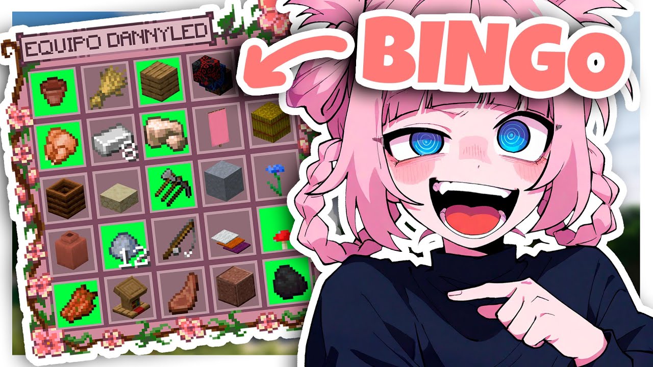 MINECRAFT PERO NOS RETAMOS EN BINGO 😎😎😎