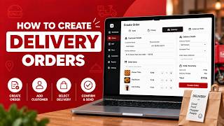 How to Create Delivery Orders | Restaurant POS & Order Management Tutorial | Orgnyz