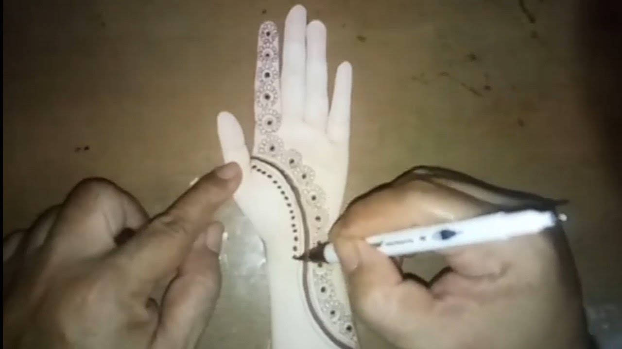  Desain  Henna  simpel yang cantik  YouTube