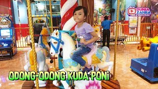 Naik Odong odong KUDA PONI di Indoor playground anak