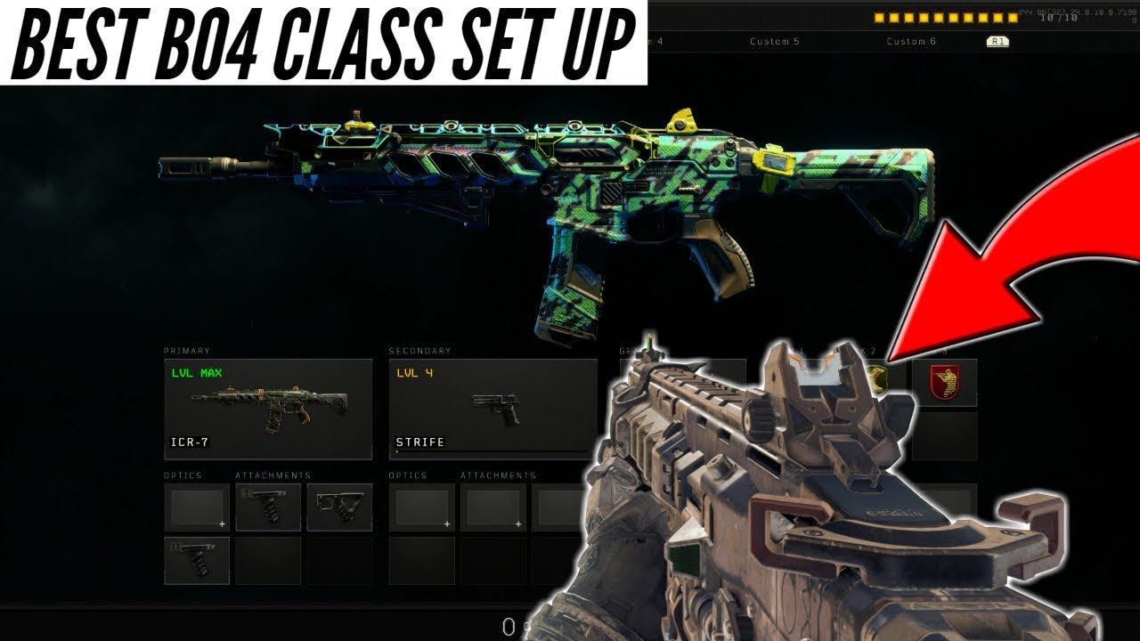 THE BEST CLASS SET UP IN BLACK OPS 4... (NO RECOIL)