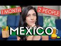 Monthly Cost of Living in MEXICO 2021 | How Much We Spend on FOOD