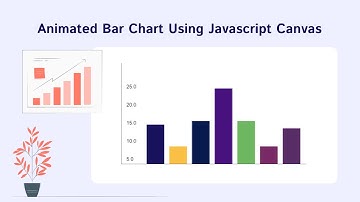 Animated Bar Chart Using HTML | CSS | Javascript | Javascript Only