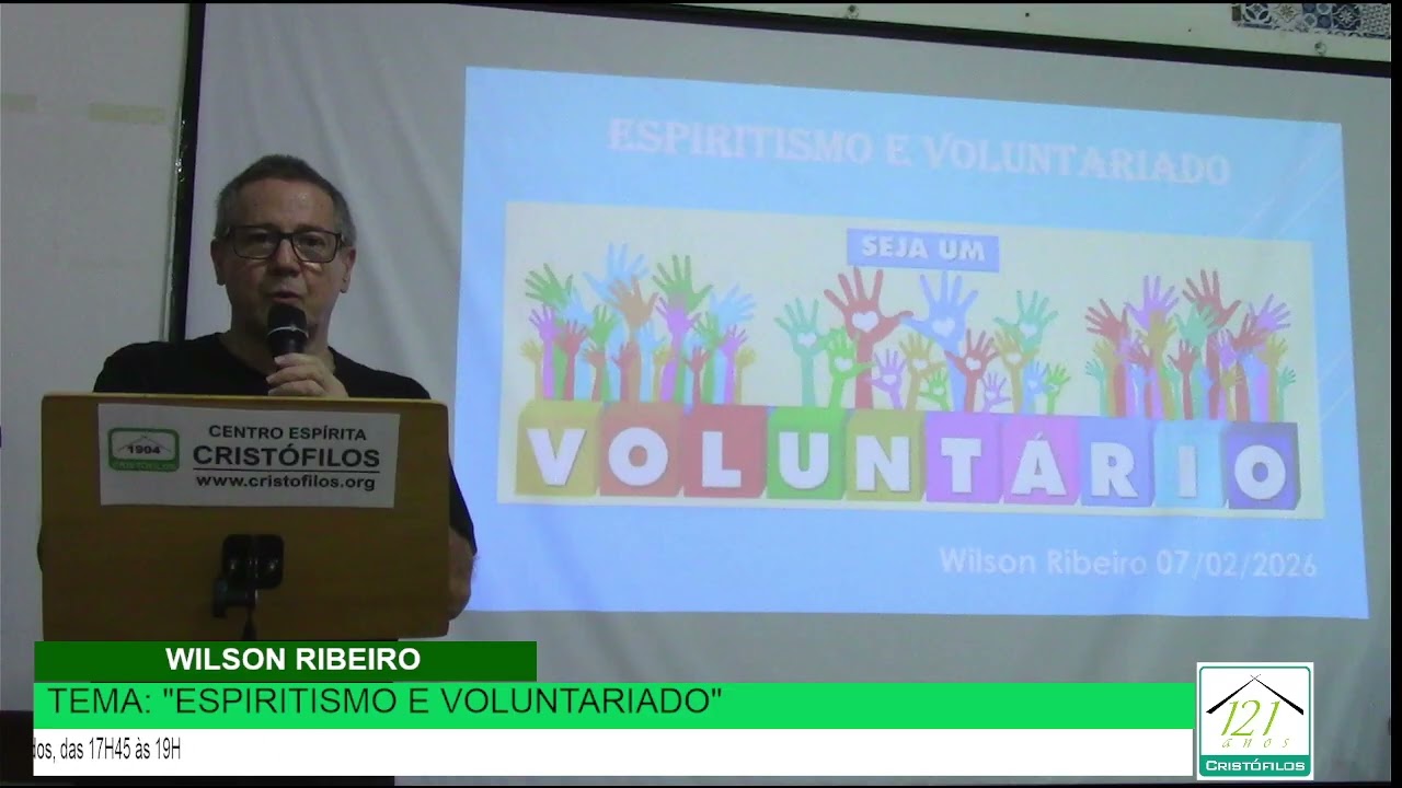 "ESPIRITISMO E VOLUNTARIADO"
