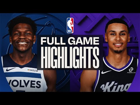 TIMBERWOLVES at KINGS | FULL GAME HIGHLIGHTS | November 24, 2025