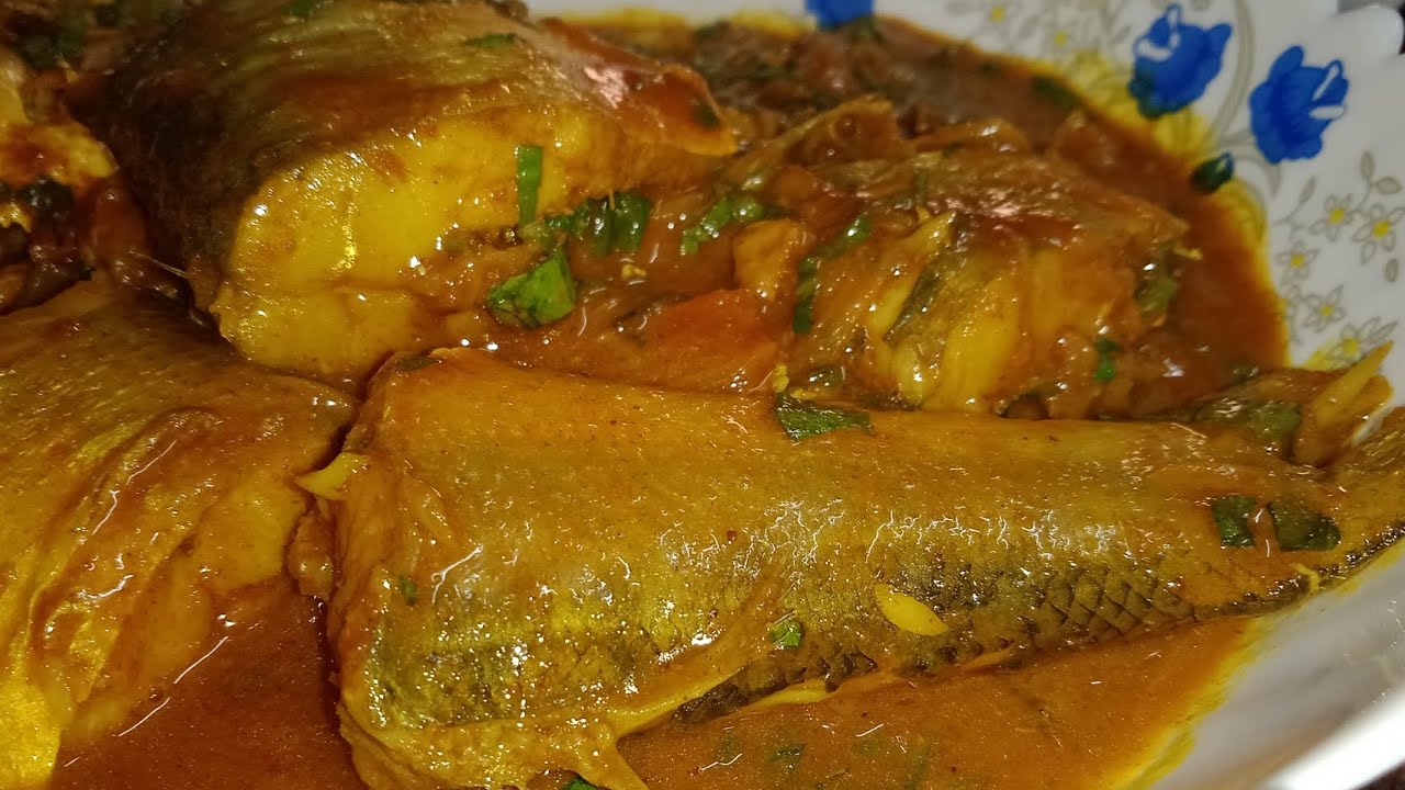 লাক্ষা মাছ ভুনা রেসিপি Fourfinger threadfin fish Bangladeshi