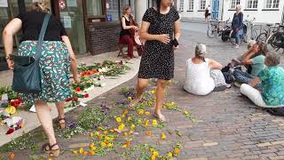 Vreedzaam Kleine Demonstratie