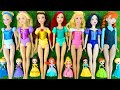 Disney Princess Doll Makeover ~ DIY Miniature Ideas for Barbie - Wig, Dress, Faceup, andMore! DIY